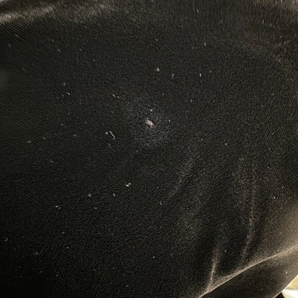 Eileen Fisher Velvet Tunic Dress Large Black Short Sleeve Roundneck NWT DR-1620 - Picture 7 of 12